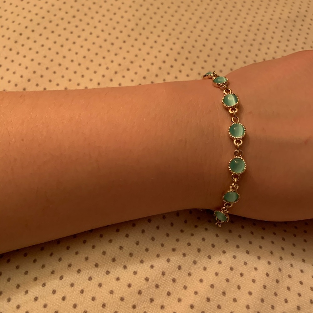 Boho silver bracelet
